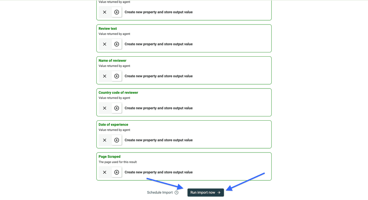 La dernière étape avant le scraping de votre page Trustpilot