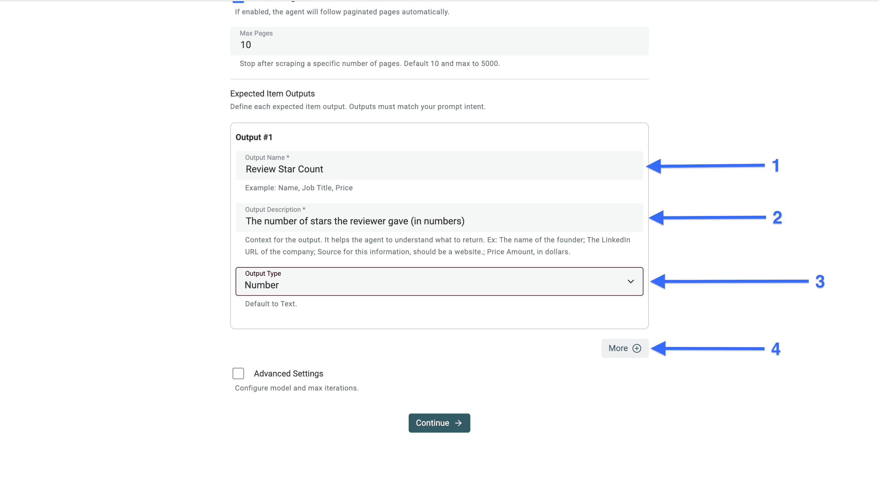 Trustpilotの星の数を取得しておくと、後から評価別にレビューを分析できます