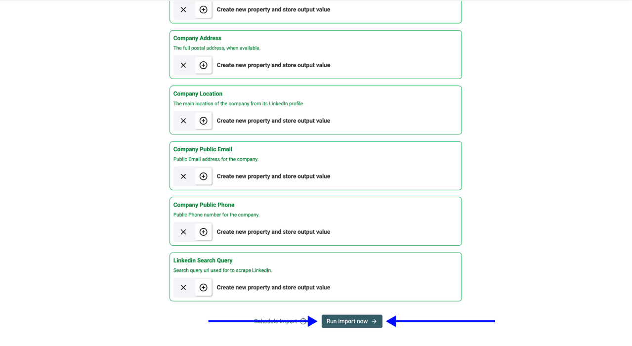 How To Scrape Sales Navigator Leads - Starting Run