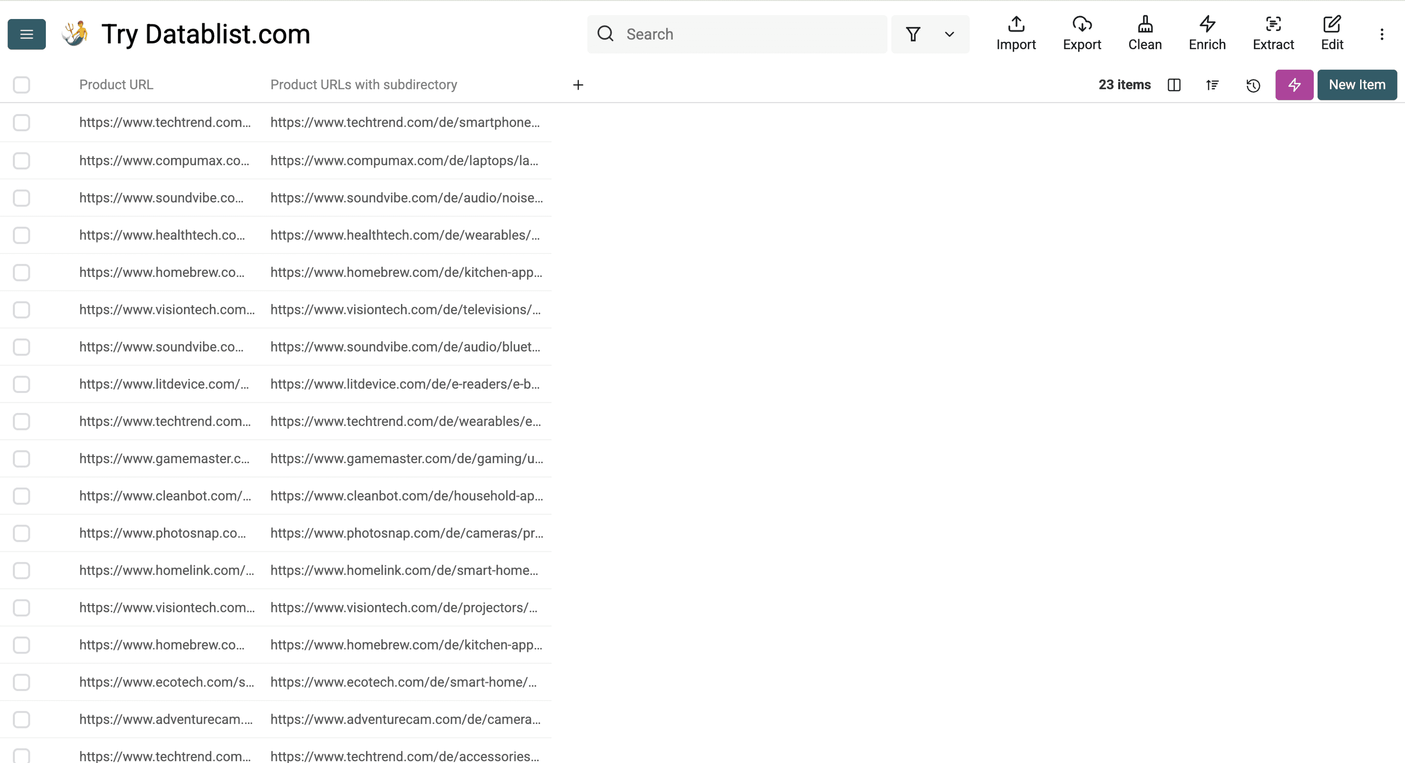 サブディレクトリを追加した商品URL
