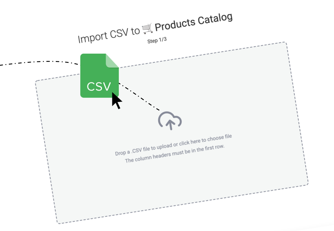Join your csv files into a single collection
