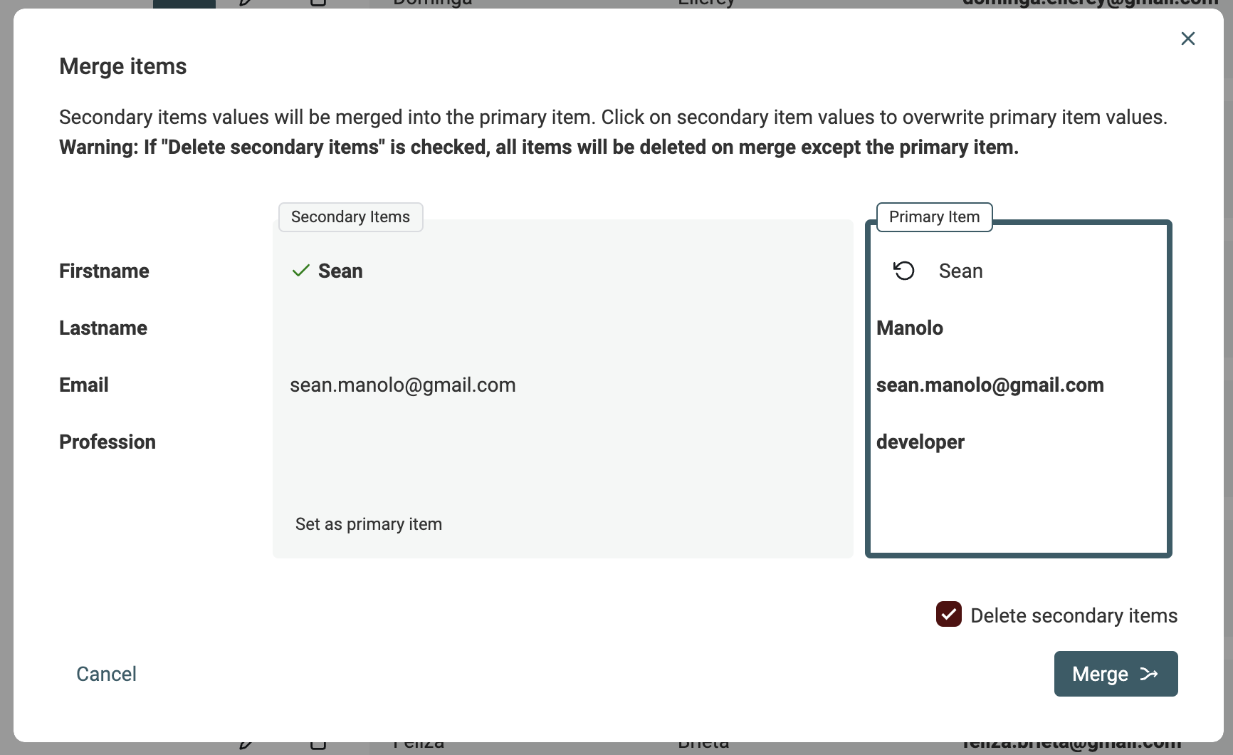 Eliminate duplicate rows in a CSV