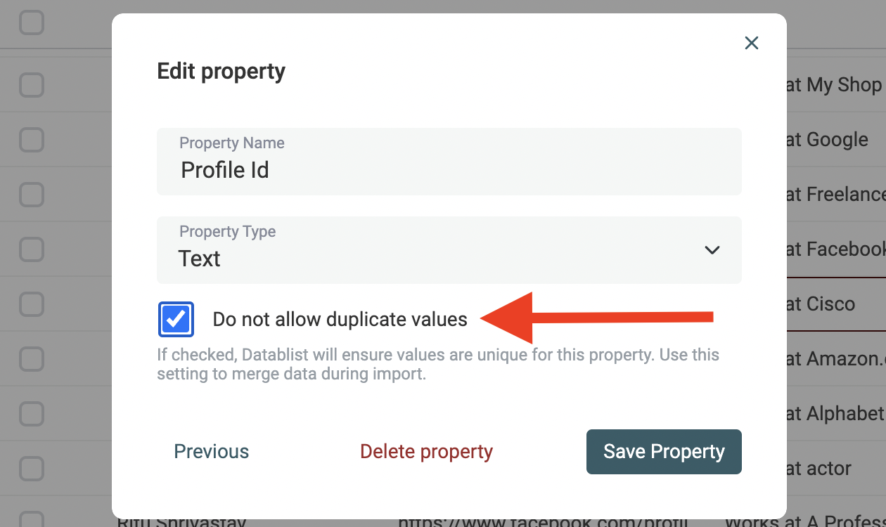 Add unicity constraint on Profile Id